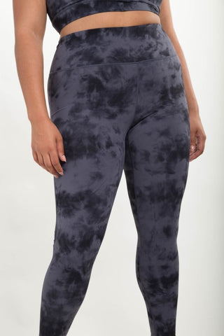 Tie-Dye High-Waisted Leggings