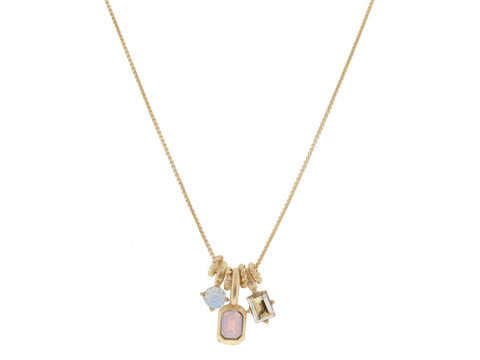 Jane Marie Baby Blue Cord Necklace