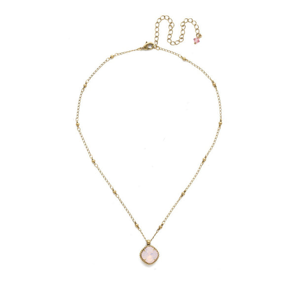 Sorrelli Cushion-Cut Solitaire Necklace