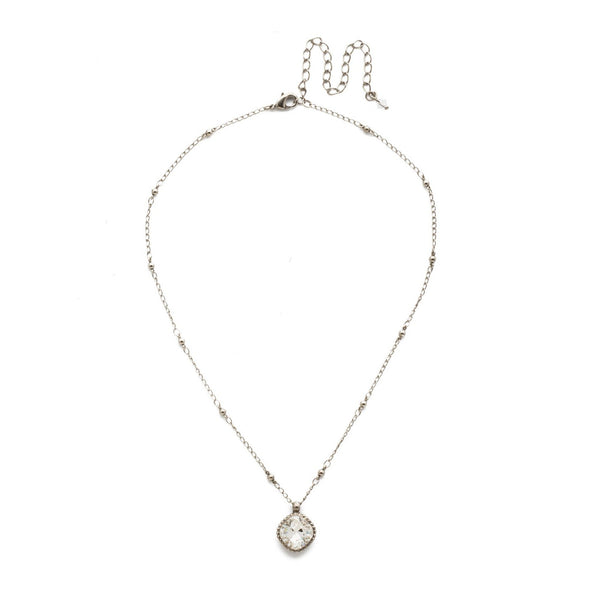 Sorrelli Cushion-Cut Solitaire Necklace