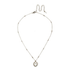 Sorrelli Cushion-Cut Solitaire Necklace