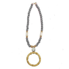 Mary Square Atlantic Necklace
