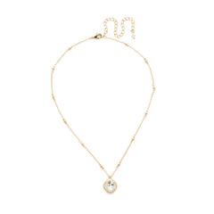 Sorrelli Cushion-Cut Solitaire Necklace