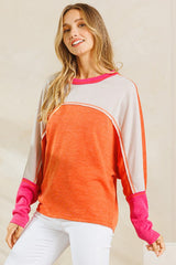 Donna Long Sleeve Top-2 Colors