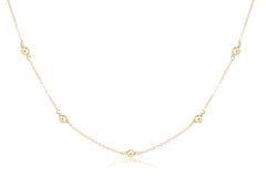 enewton Choker Simplicity Chain Gold - Classic 4mm Gold