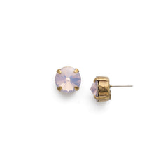 Sorrelli Round Crystal Stud Earrings