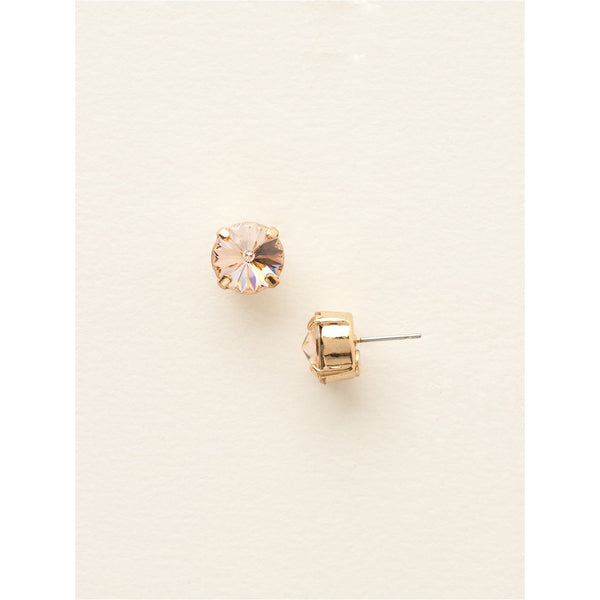 Sorrelli Round Crystal Stud Earrings