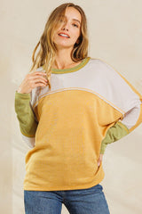 Donna Long Sleeve Top-2 Colors