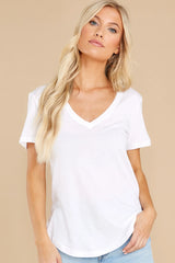 Z SUPPLY KASEY MODAL V-NECK TEE-2 COLORS