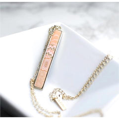 Jilzarah Vertical Bar Necklace