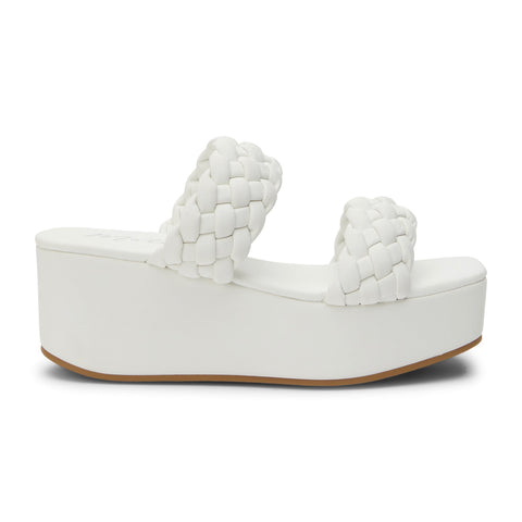 Matisse Greyson Platform Wedge | White