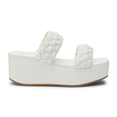 Matisse Greyson Platform Wedge | White
