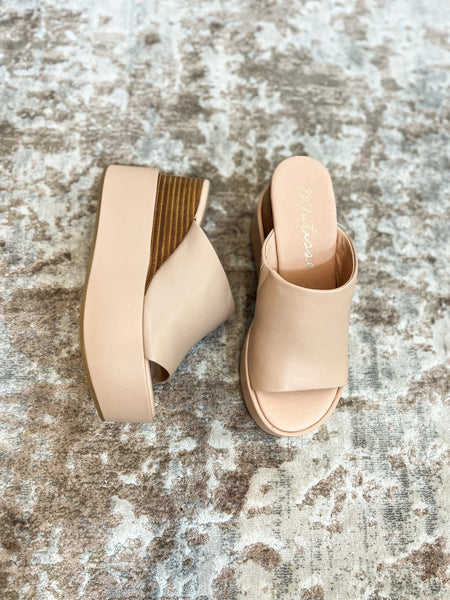 Matisse Georgia Wedge | Natural