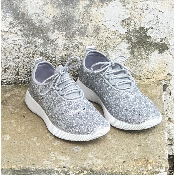 Glitter Tennis Shoes