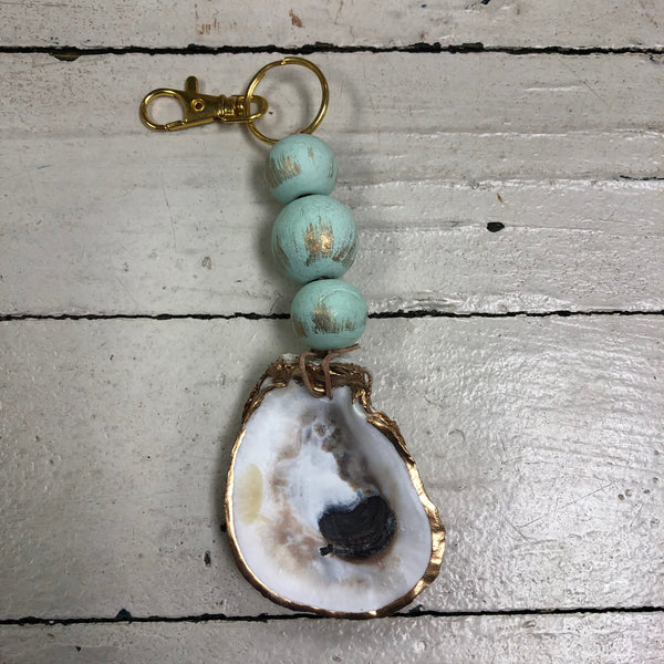 Blessing Beads Oyster Keychain