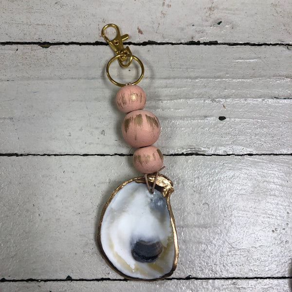 Blessing Beads Oyster Keychain