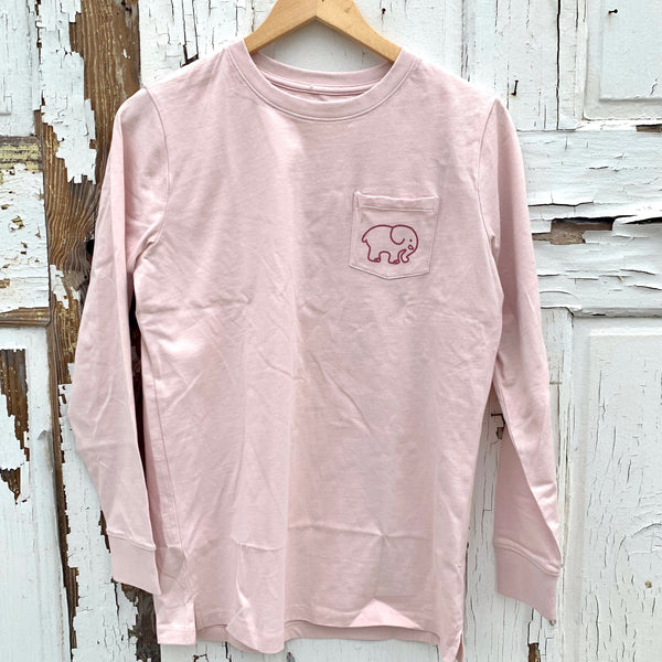 Ivory Ella Striped Elephant T-Shirt