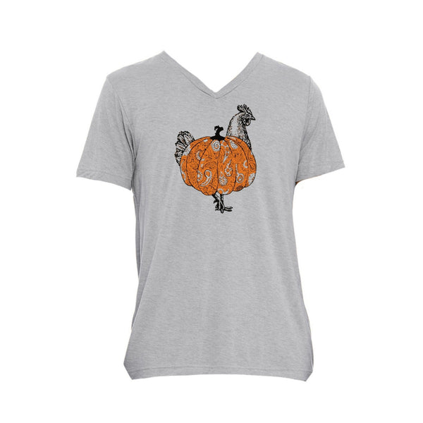 Jane Marie Chicken Pumpkin T-shirt