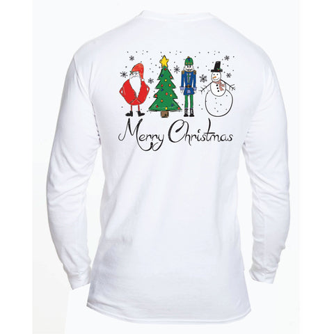Jane Marie Merry Christmas Long Sleeve T-Shirt