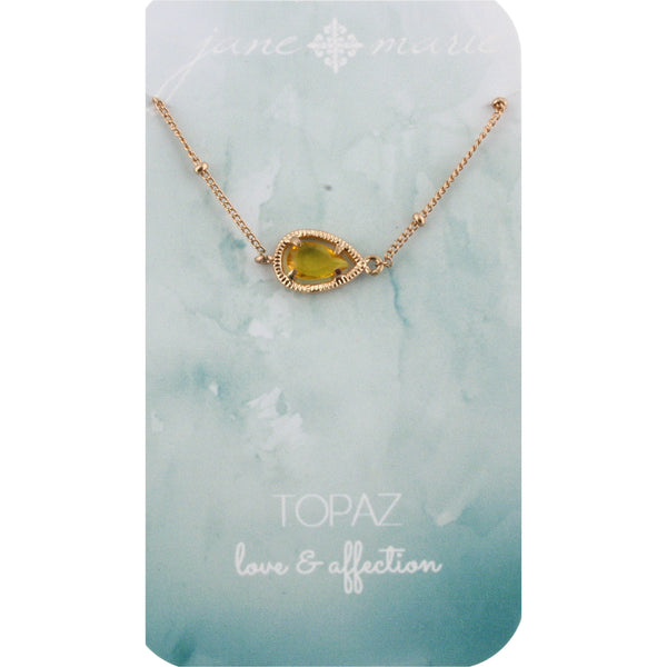 Jane Marie Gemstone Necklace