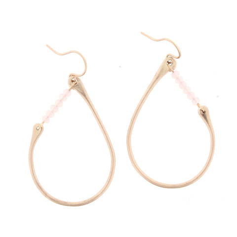 Jane Marie Side Accent Teardrop Earrings