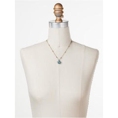 Sorrelli Cushion-Cut Solitaire Necklace
