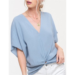 Knotted Front Top