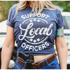 Support Local Officers Tee