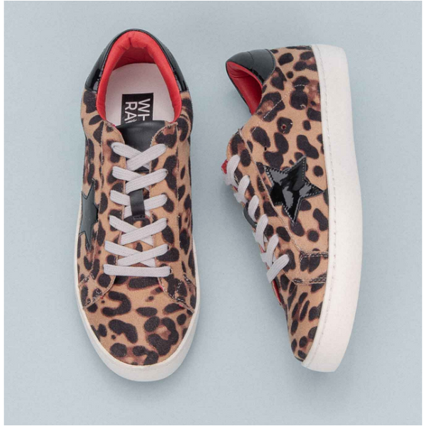 Leopard Star Sneakers