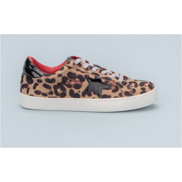 Leopard Star Sneakers