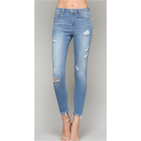 Maxwell Distressed Skinnies