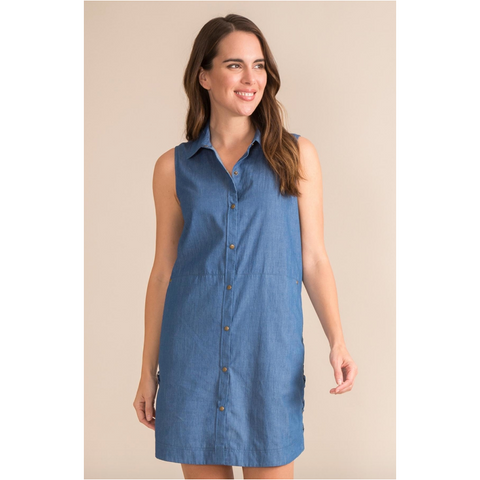 Convertible Denim Dress