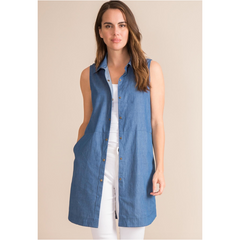 Convertible Denim Dress