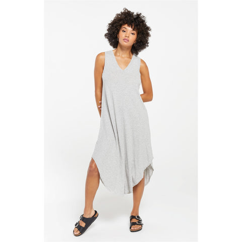 Z Supply Reverie Dress in Heather Gray