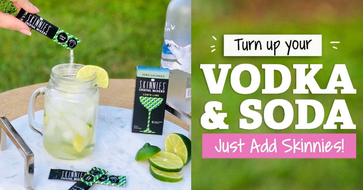 Skinnies Cocktail Mixers Lots of Flavors A Little Bird Boutique