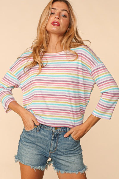 Spring Stripes Top