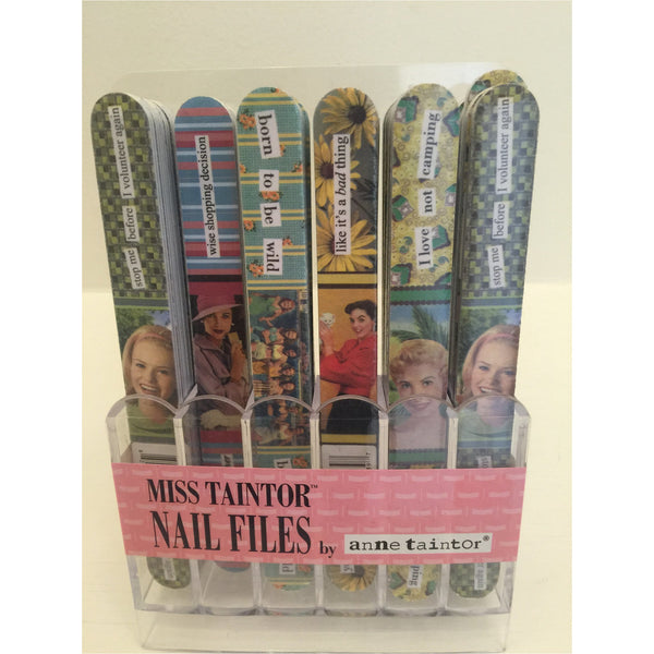 Anne Taintor Nail Files - A Little Bird Boutique
