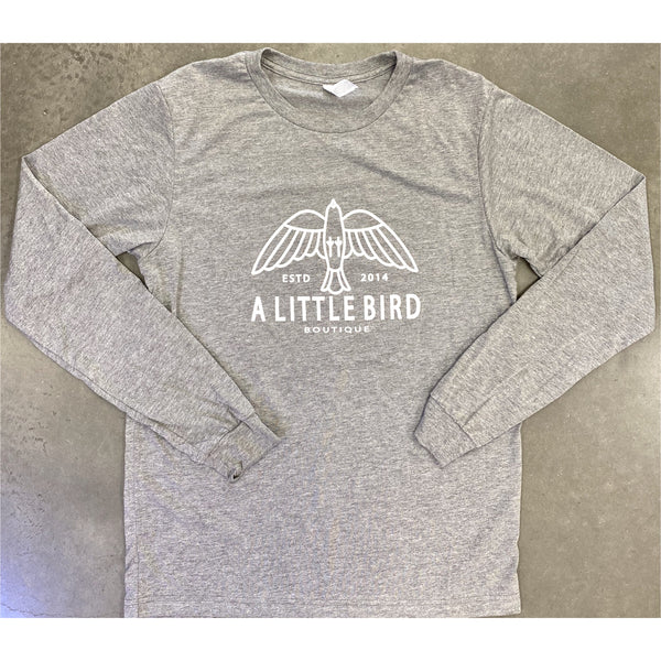 NEW Little Bird Logo Long Sleeve Tee