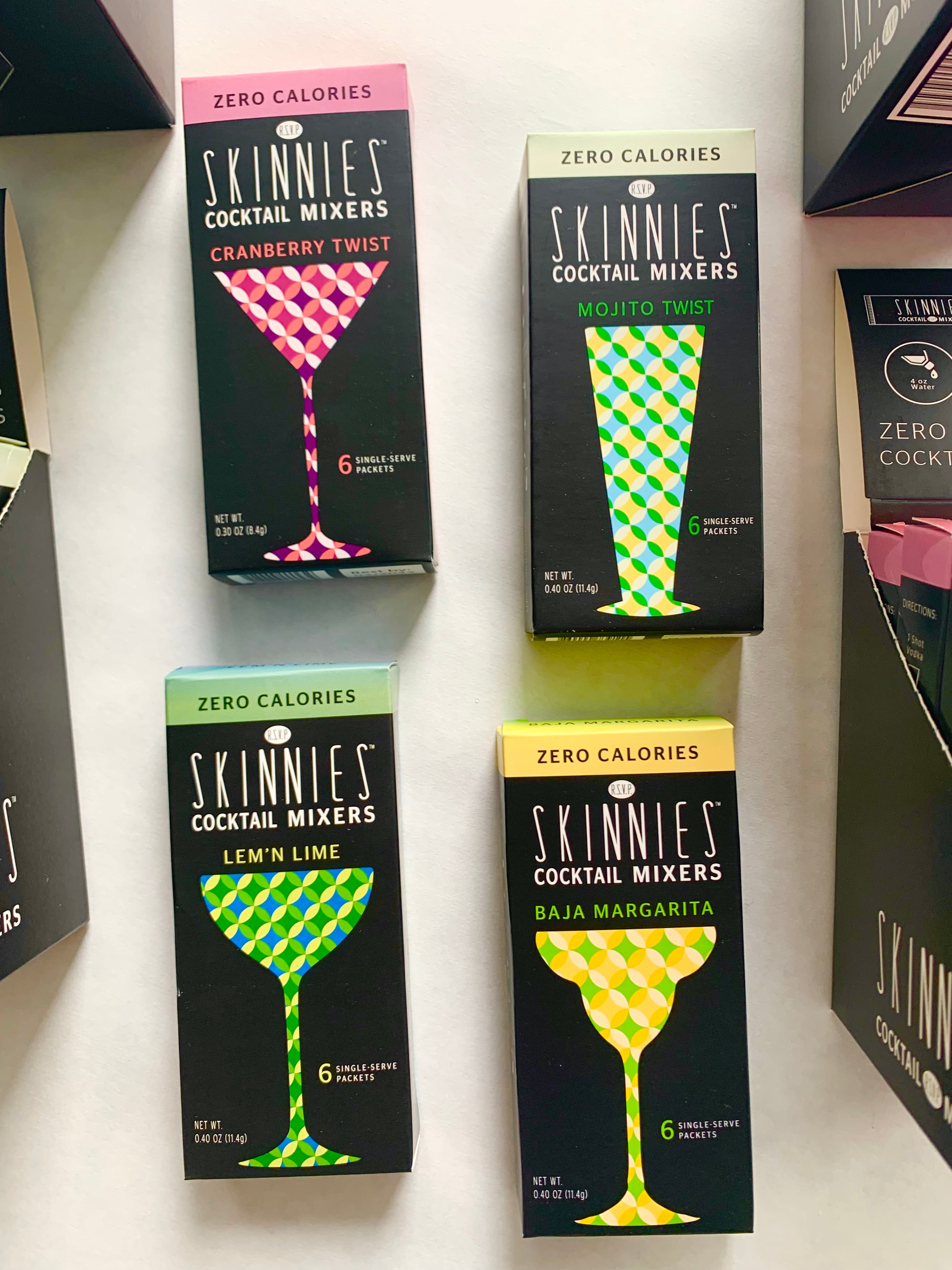 Skinnies Cocktail Mixers Lots of Flavors A Little Bird Boutique