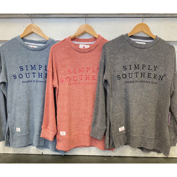 Simply Southern Terry Crew Sweatshirt