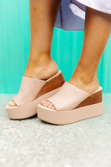 Matisse Georgia Wedge | Natural