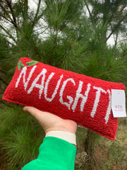 Naughty Hooked Pillow