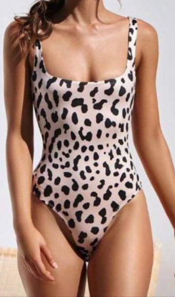 Animal Print One Piece Swimsuits