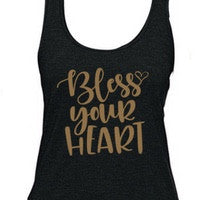 Jane Marie Bless Your Heart Tank