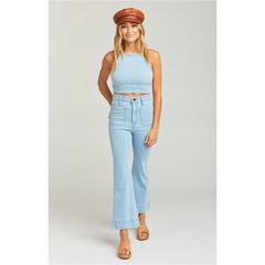 Show Me Your Mumu Cropped Farrah Trouser-Cascade