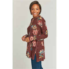 Show Me Your Mumu Chocolate & Roses Bonfire Sweater